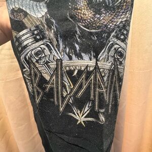 Balmain jogger pants with serpent graphic